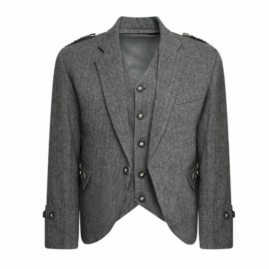 Arygell Jacket Tweed Grey
